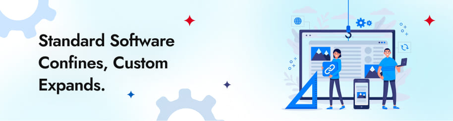 Bespoke software caption